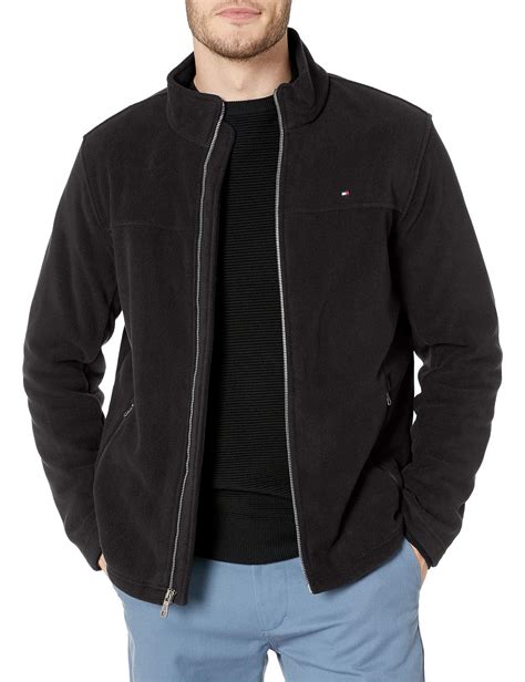 Black Fleece Blouson Jacket .